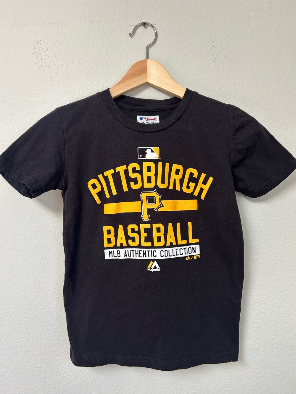 Pittsburgh Pirates Baseball Kids T‑Shirt - Black & Yellow